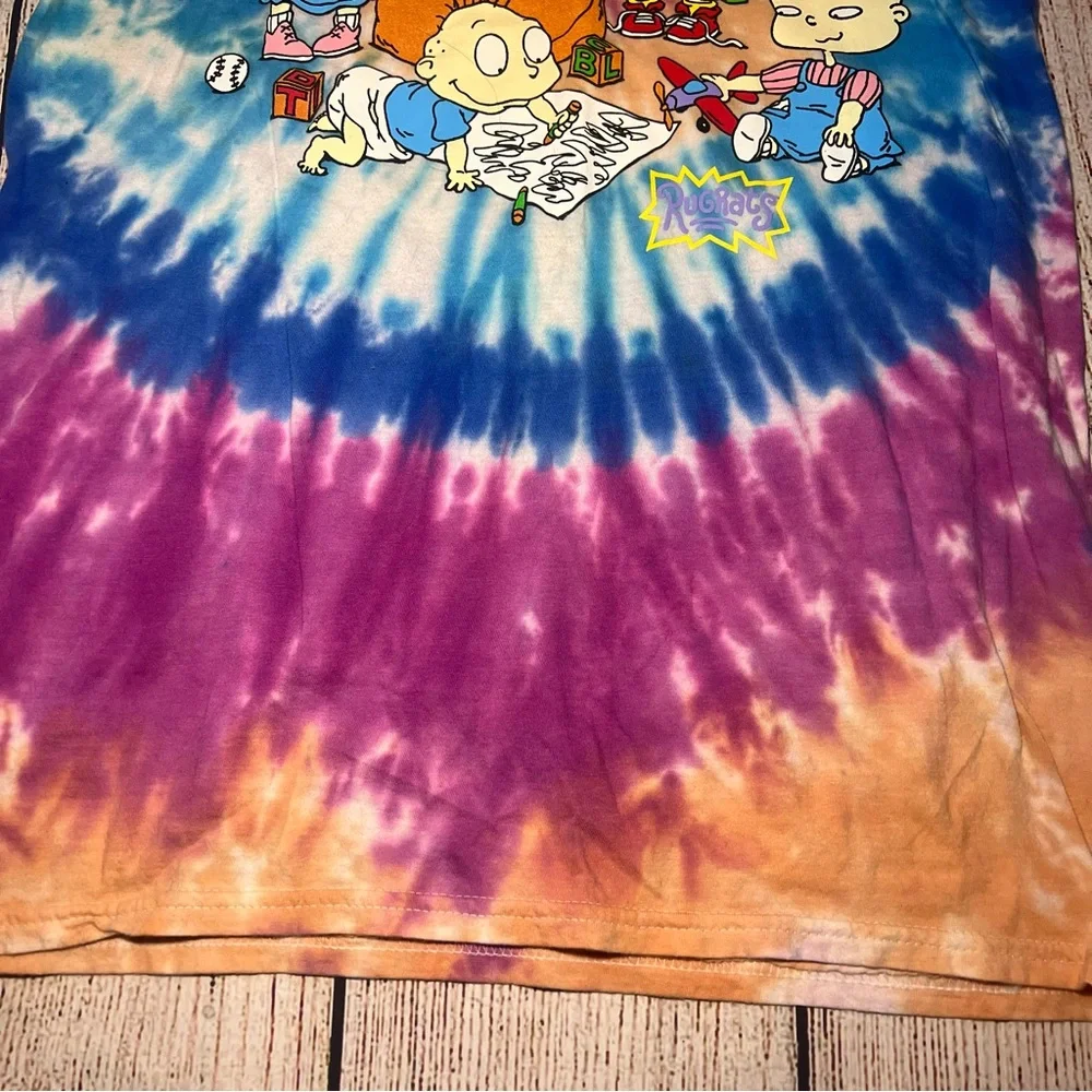 Nickelodeon Rugrats Tie-Dye 90's Inspired‎ T-Shirt Mens Size S Women’s Medium